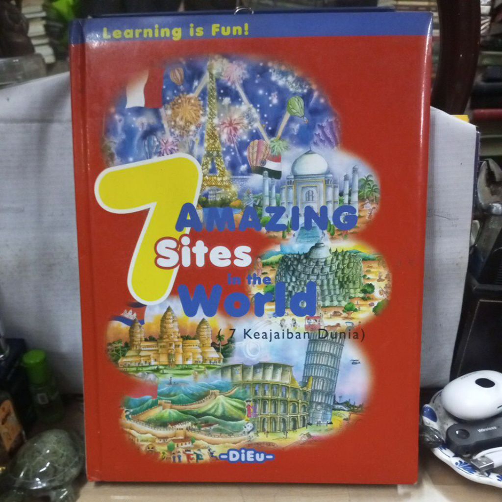 buku anak bagus , 7 amazing sites in the world ,7 keajaiban dunia .