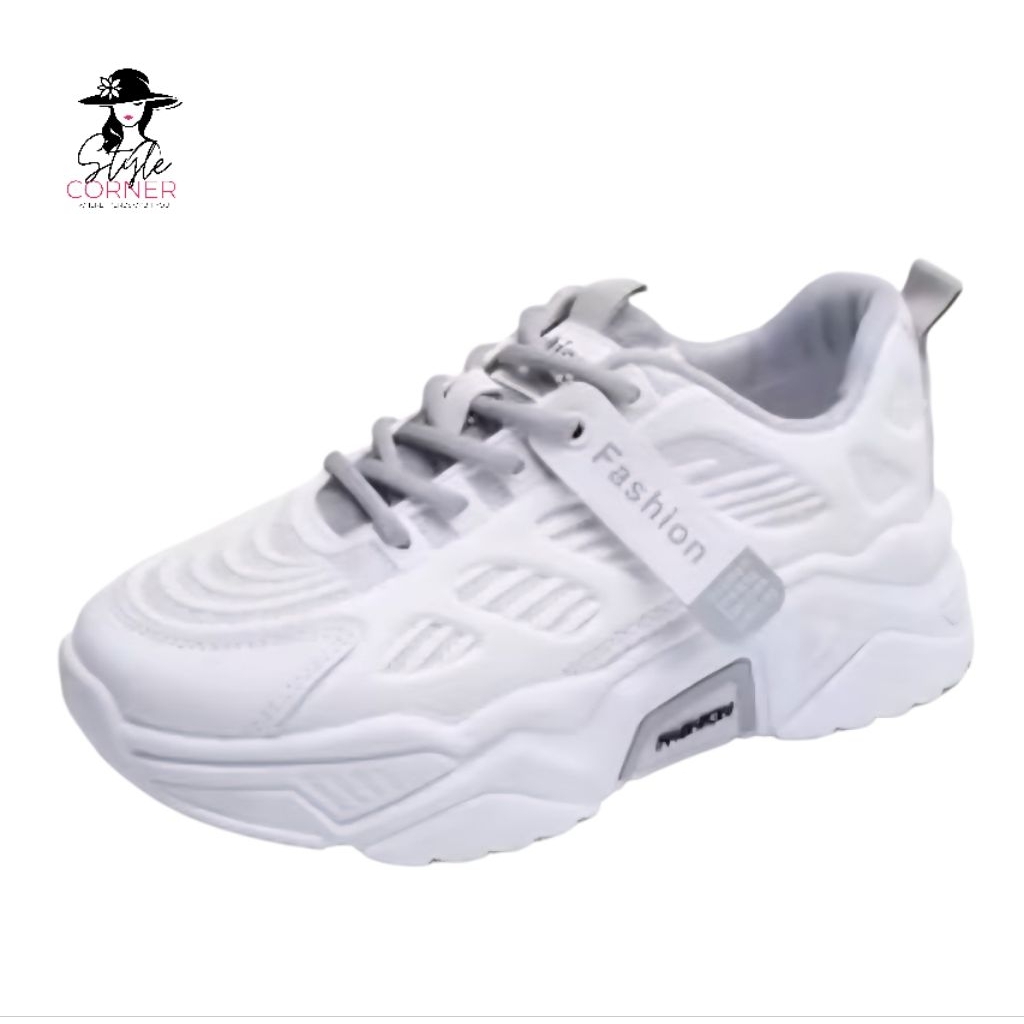 Sepatu Wanita Sneakers Trendy Bertali Fashion Sport 10-2