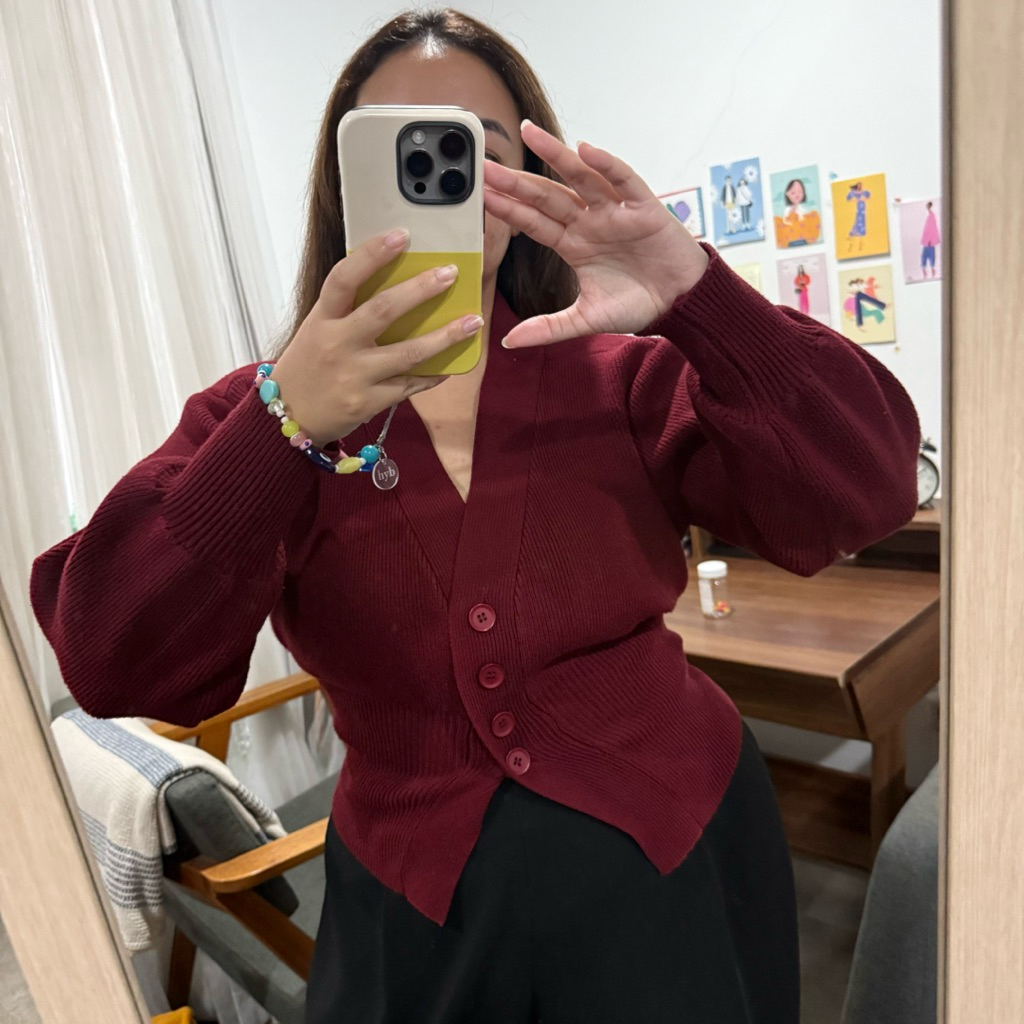 Ecinos Times Fitted Cardigan