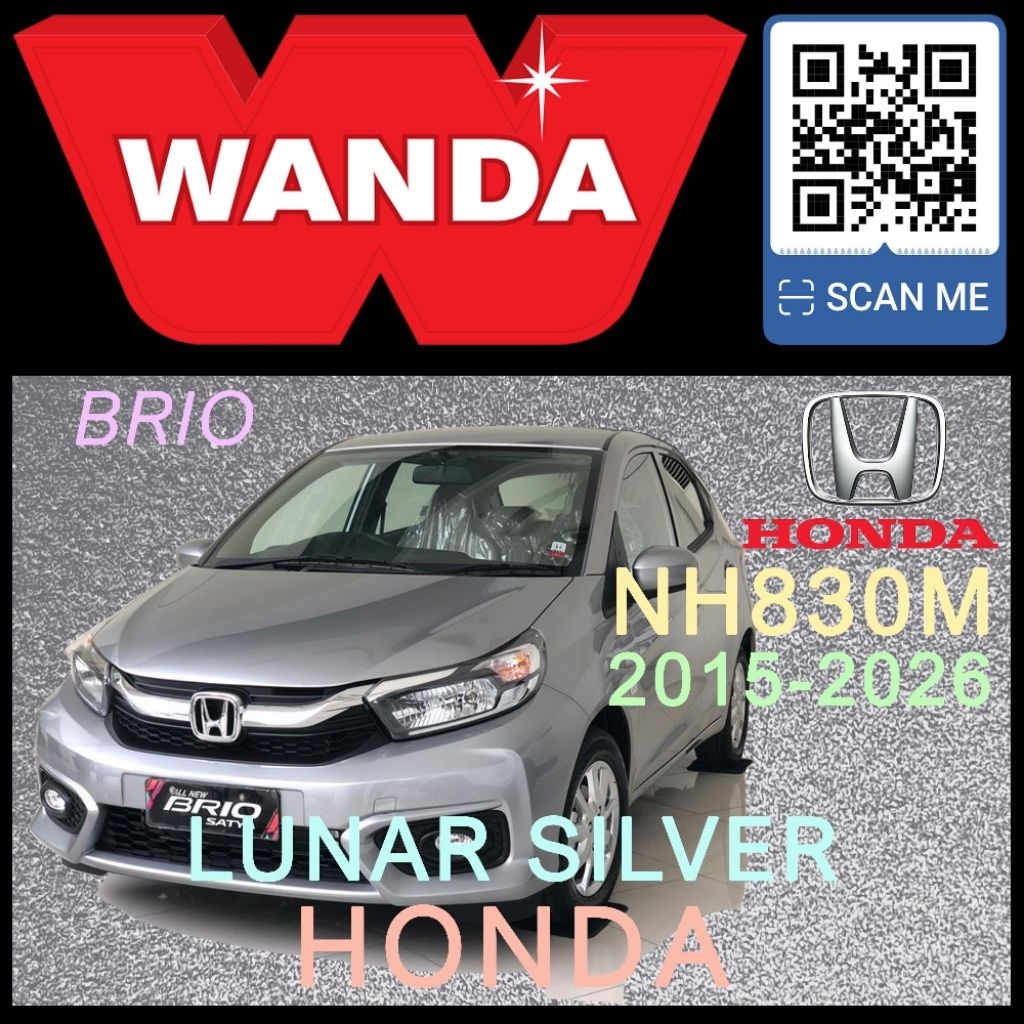 Cat Wanda Honda Lunar Silver Metallic NH830M