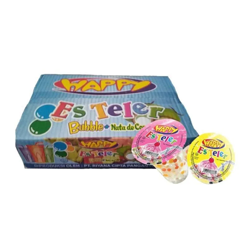 HAPPY ES TELER MINUMAN CUP 170 ML 1 DUS 24 PCS