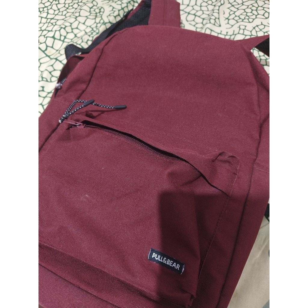 preloved backpack tas ransel merk pull and bear ori