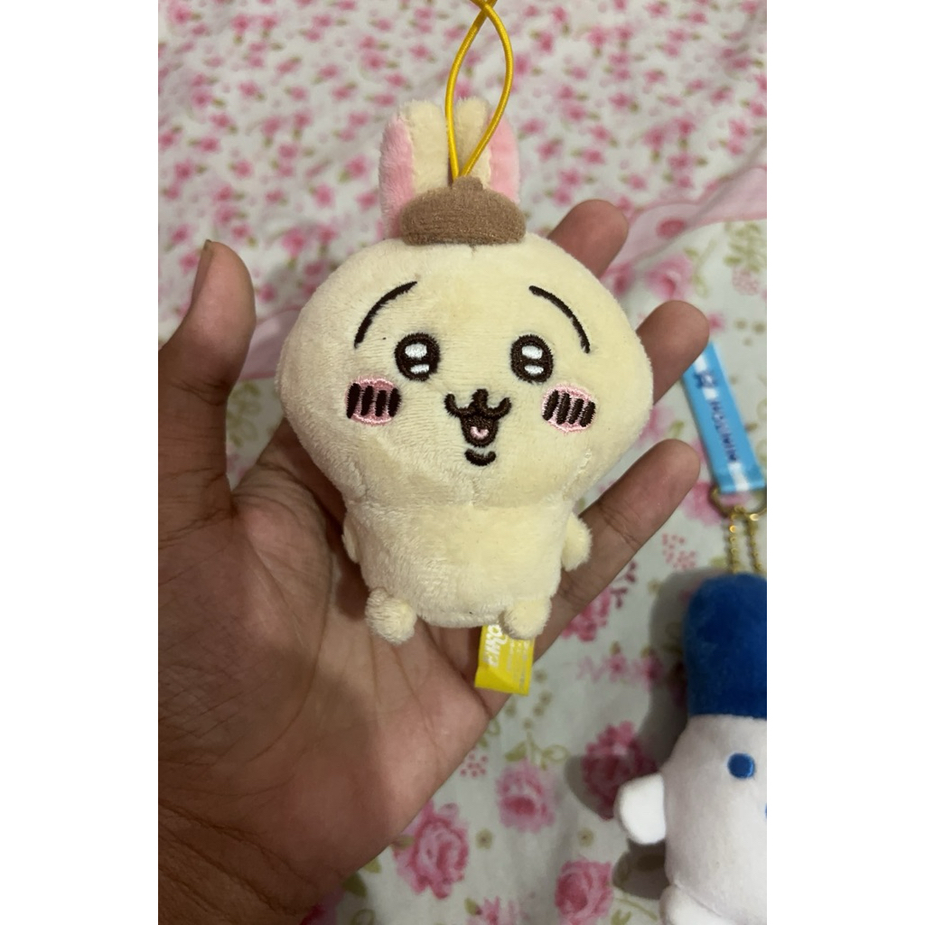 usagi x pompompurin eikoh nagano chiikawa plush sanrio