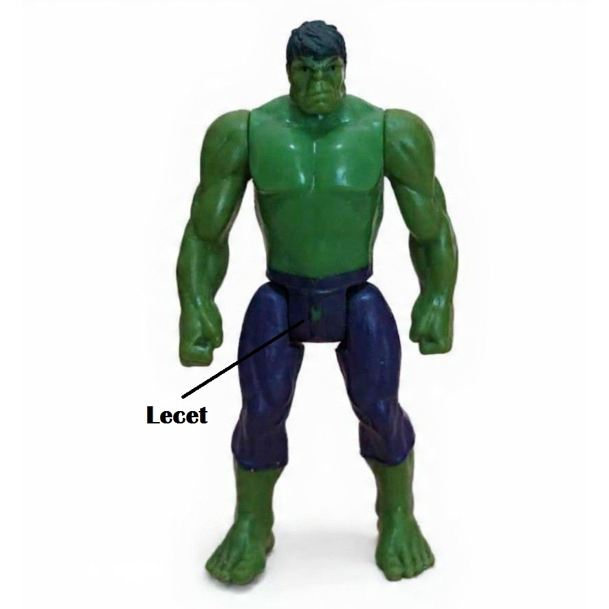 Hulk PVC action figure Tanpa Merk