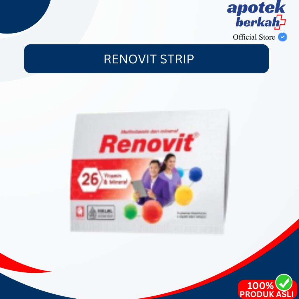 Renovit Strip Isi 4 Tablet / Renovit Gold
