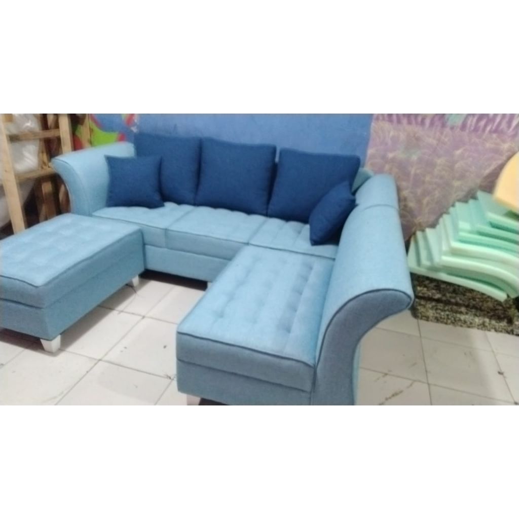 sofa dan Terima tukar tambah dengan sofa lama
