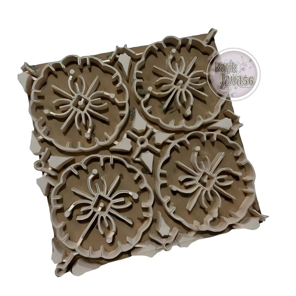 CANTING KAYU CANTING BATIK CAP MOTIF JLAMPRANG ASLI PEKALONGAN