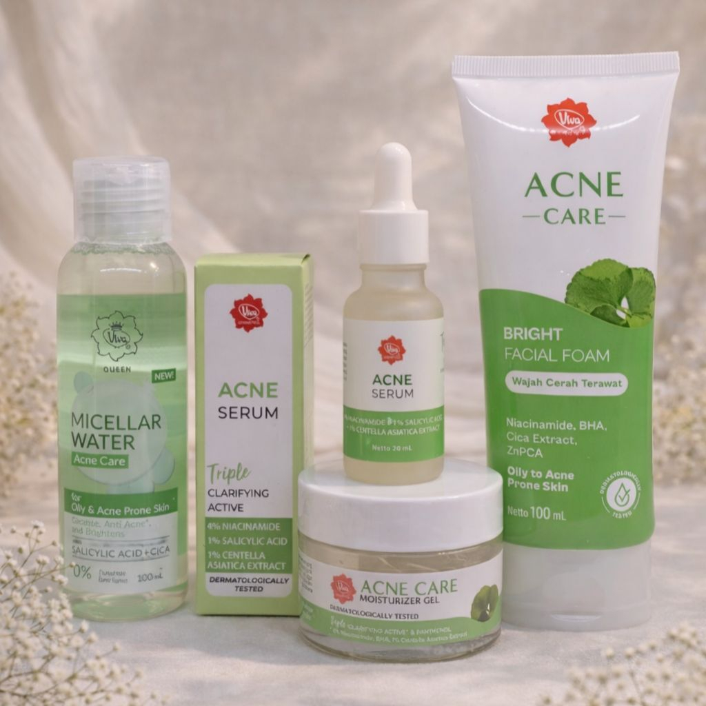 Paket Viva Untuk Kulit Berjerawat/Skincare Viva