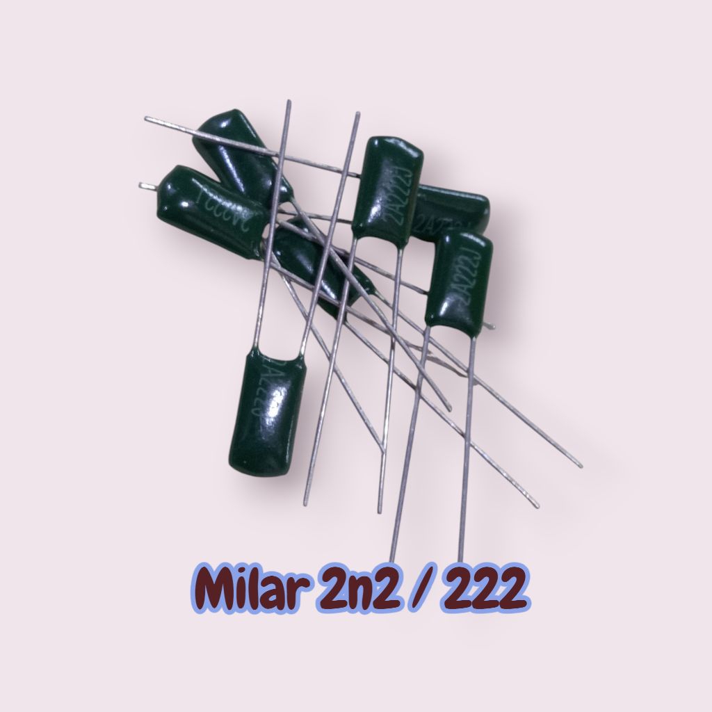 kapasitor milar 222,milar 2n2