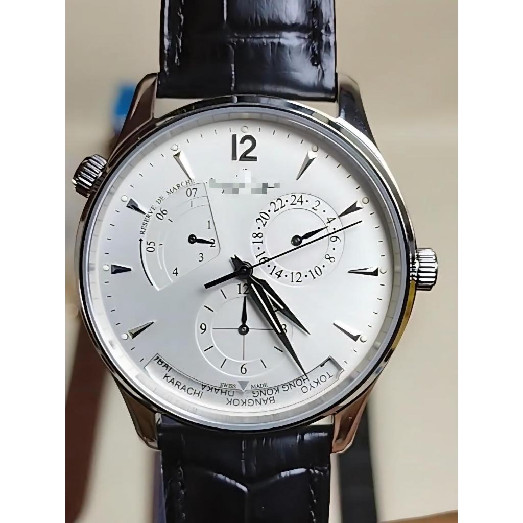 The Luxe Watch337 Jam Tangan Mewah Pria JLC Master Geographic 40MM Automatic Men Watch