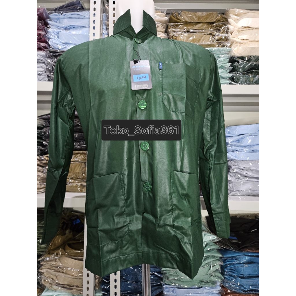 BAJU KOKO AMMU COLLECTION ORIGINAL 100% | HIJAU BOTOL