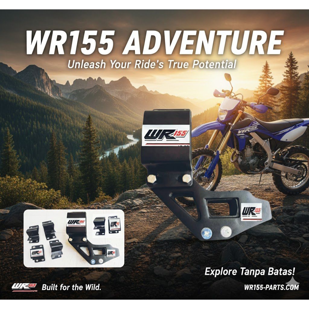 Tensioner Stabilizer Rantai WR 155 Vixion New old Stabilizer Mengatur Ketegangan Rantai ( Alumunium 