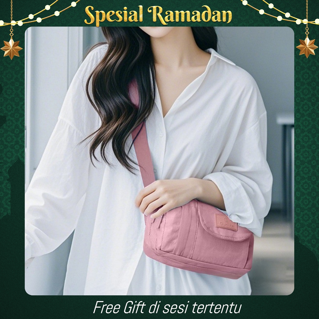 GUDIKA Bags 5713 Original – Tas Wanita Branded 3 Fungsi Import Korea 2025 Waterproof