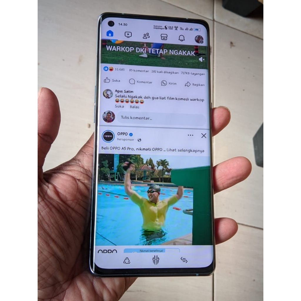 OPPO RENO 6 PRO 5G Snapdragon 12GB / 256 GB