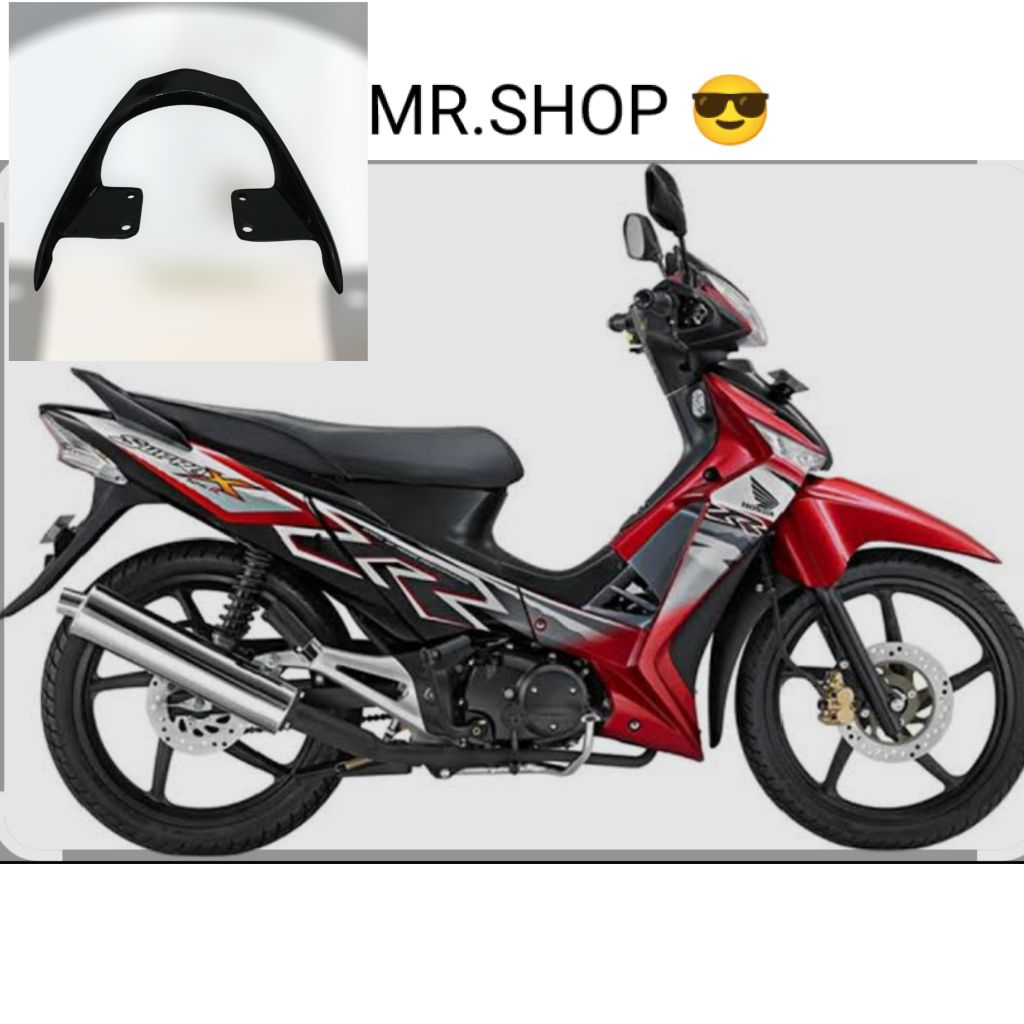 BEHEL / PLANGER MOTOR SUPRA X 125 PEGANGAN JOK BELAKANG UNTUK MOTOR HONDA SUPRA X 125 MODEL ORI