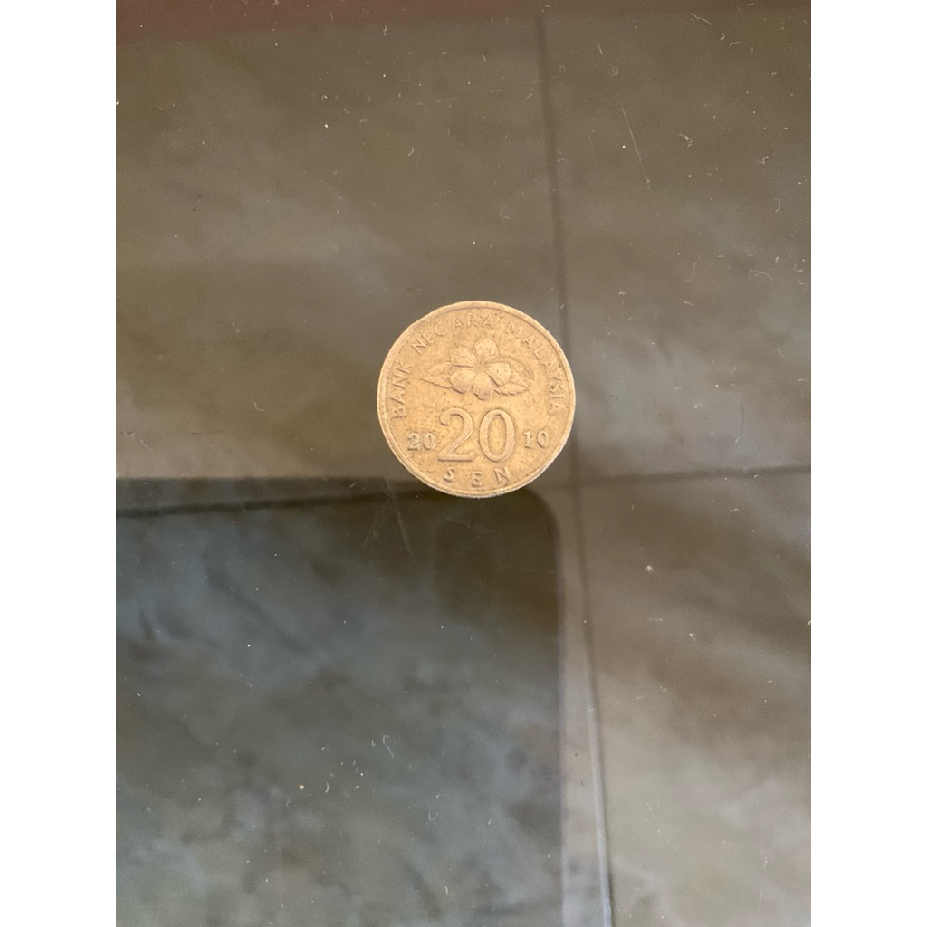 Uang Koin Malaysia 20 Sen
