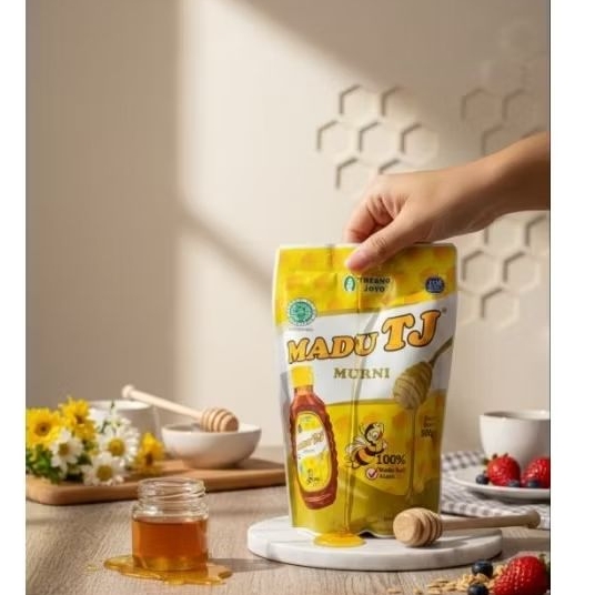 Madu TJ refill 500 gr madu murni madu tj 500 gr