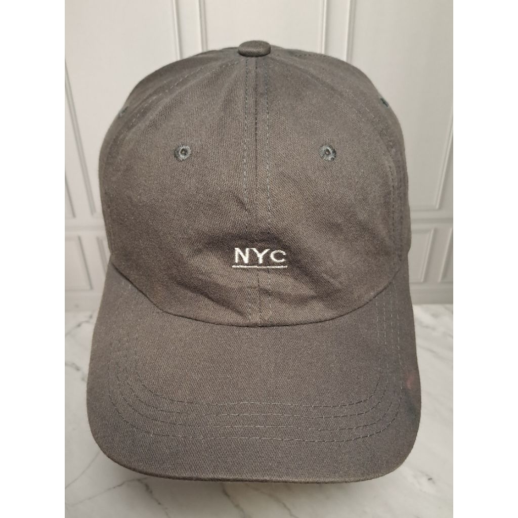 Topi NYC Vintage Second / Preloved NYC Urban Trend Grey