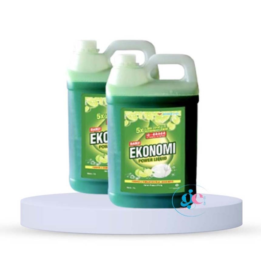Ekonomi Sabun Cuci Piring Jeruk Nipis 5000 Ml (isi 2)