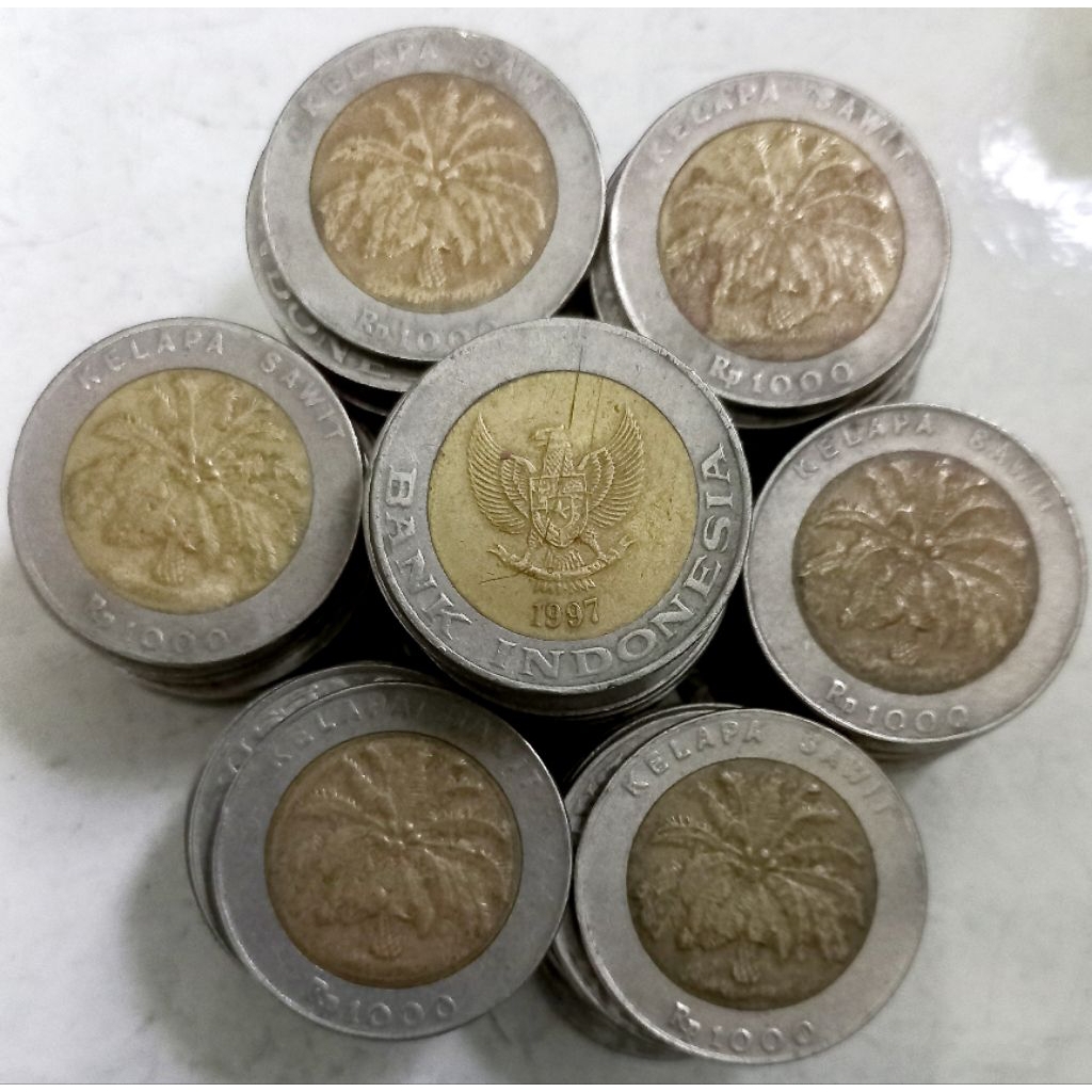 Koin Rp1.000 Kelapa Sawit 1997