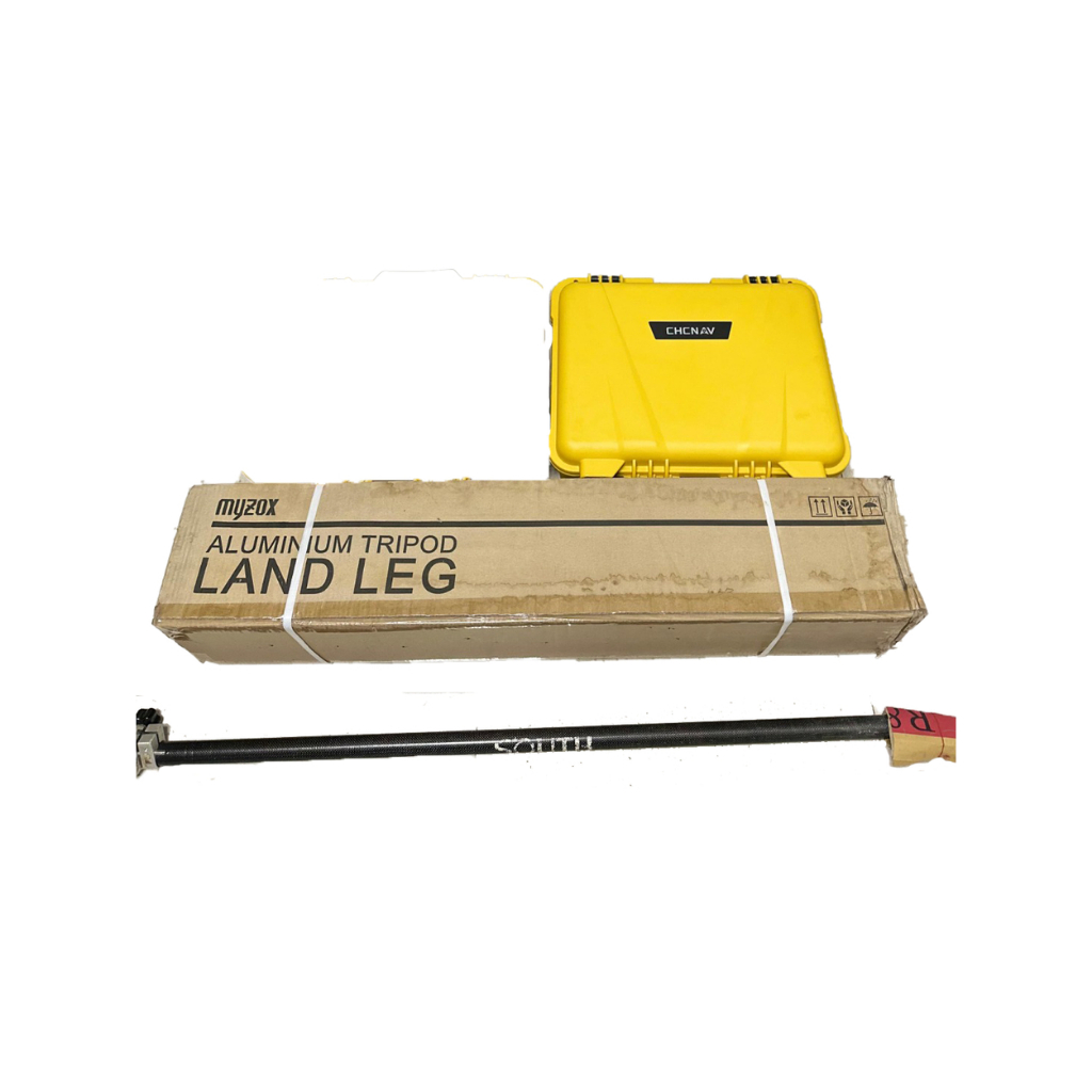 Paket Survey GNSS RTK CHCNAV i73+ - Tripod Myzox Aluminium & Pole Carbon South