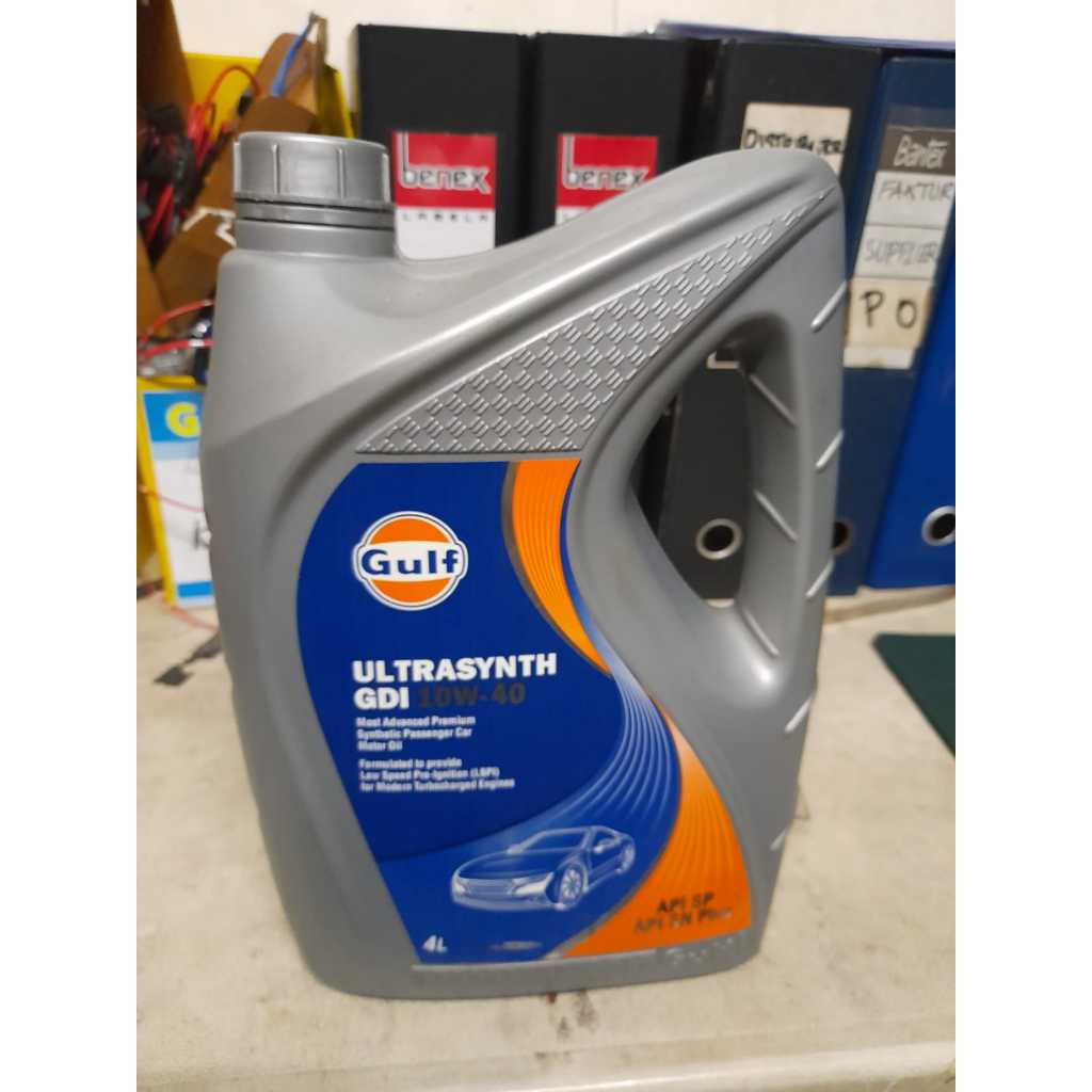 OLI MESIN GULF 10W-40 GALON