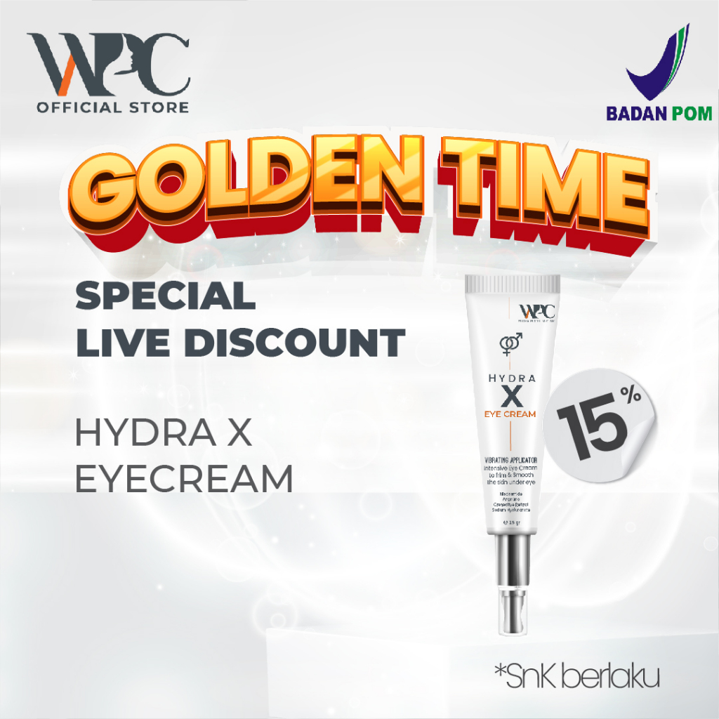 Wijaya Platinum Eye Treatment Serum X Hydra Cream