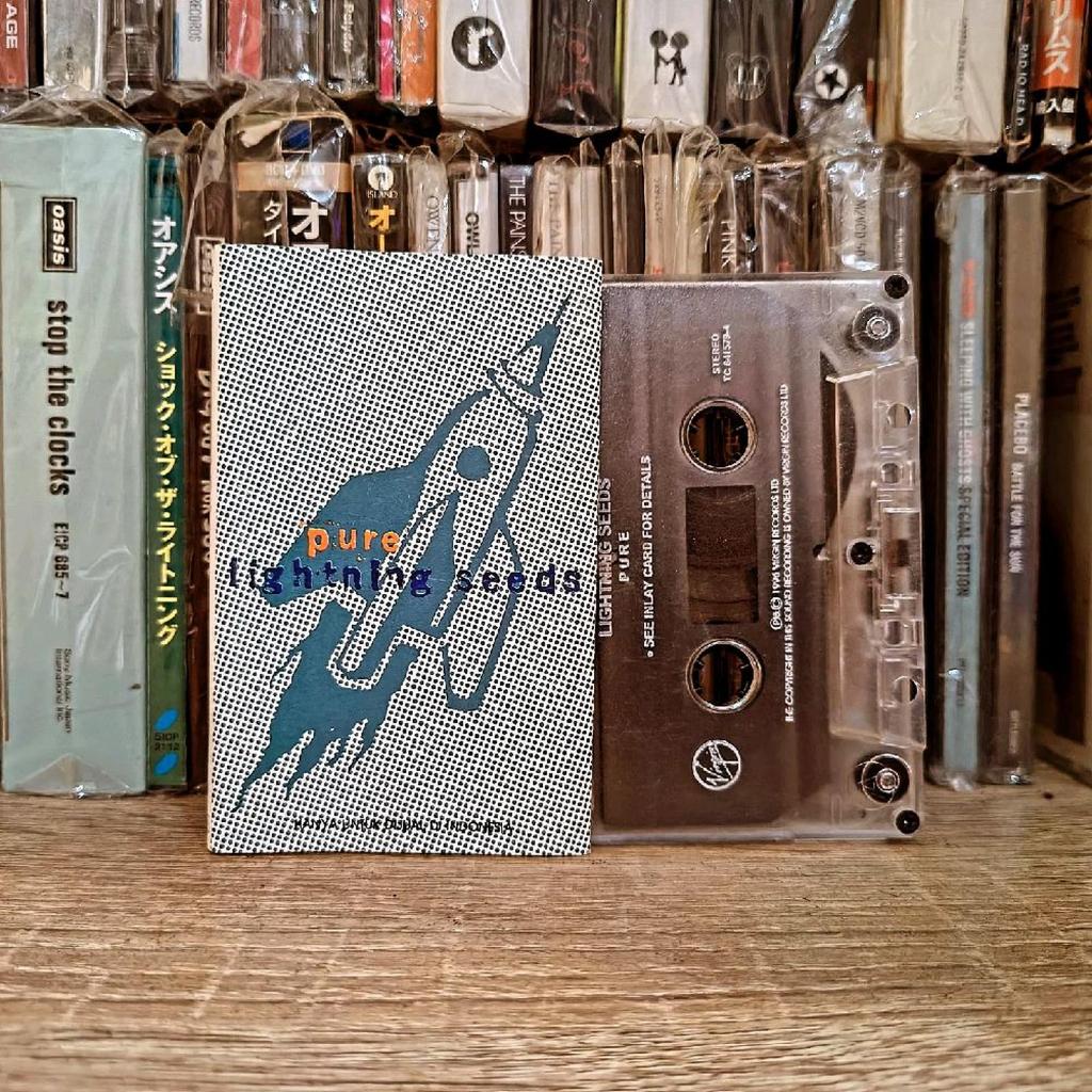 kaset pita tape original Lightning seeds - pure
