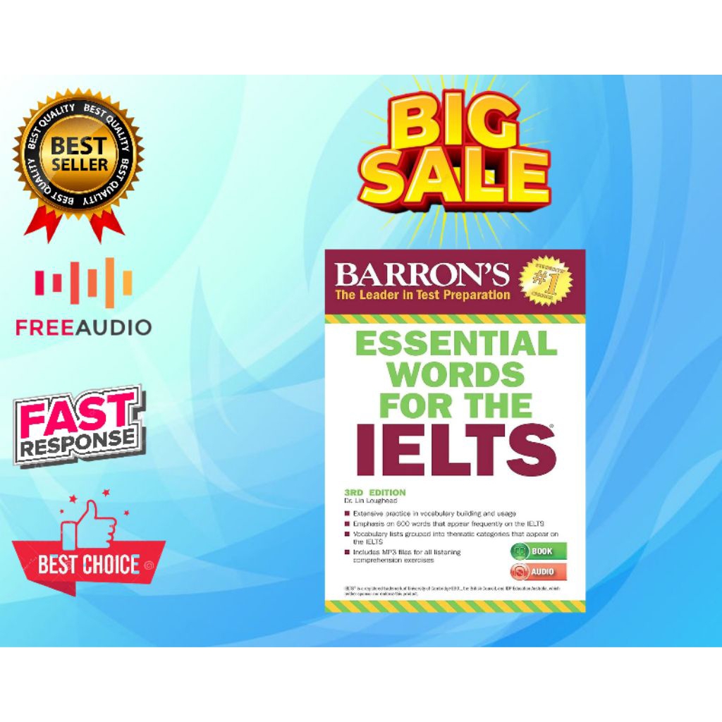 Buku Belajar Bahasa Inggris, Barron's Essential Word For The Ielts