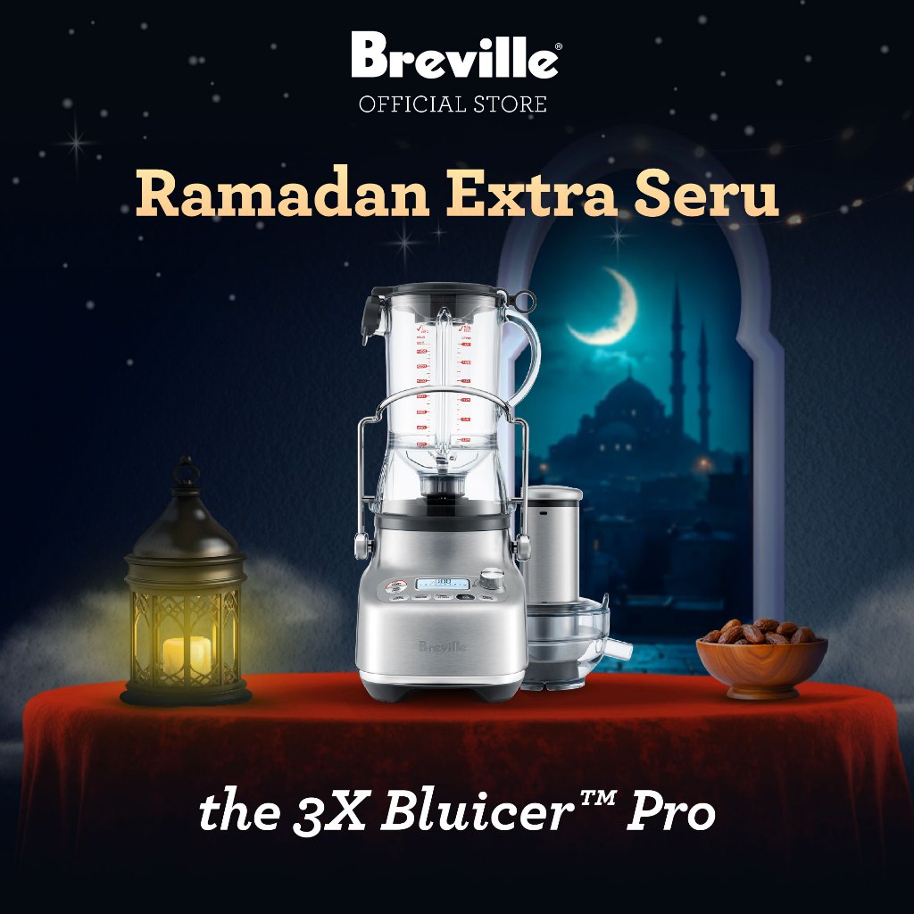 Breville the 3X Bluicer Pro - 2 in 1 Blender Juicer