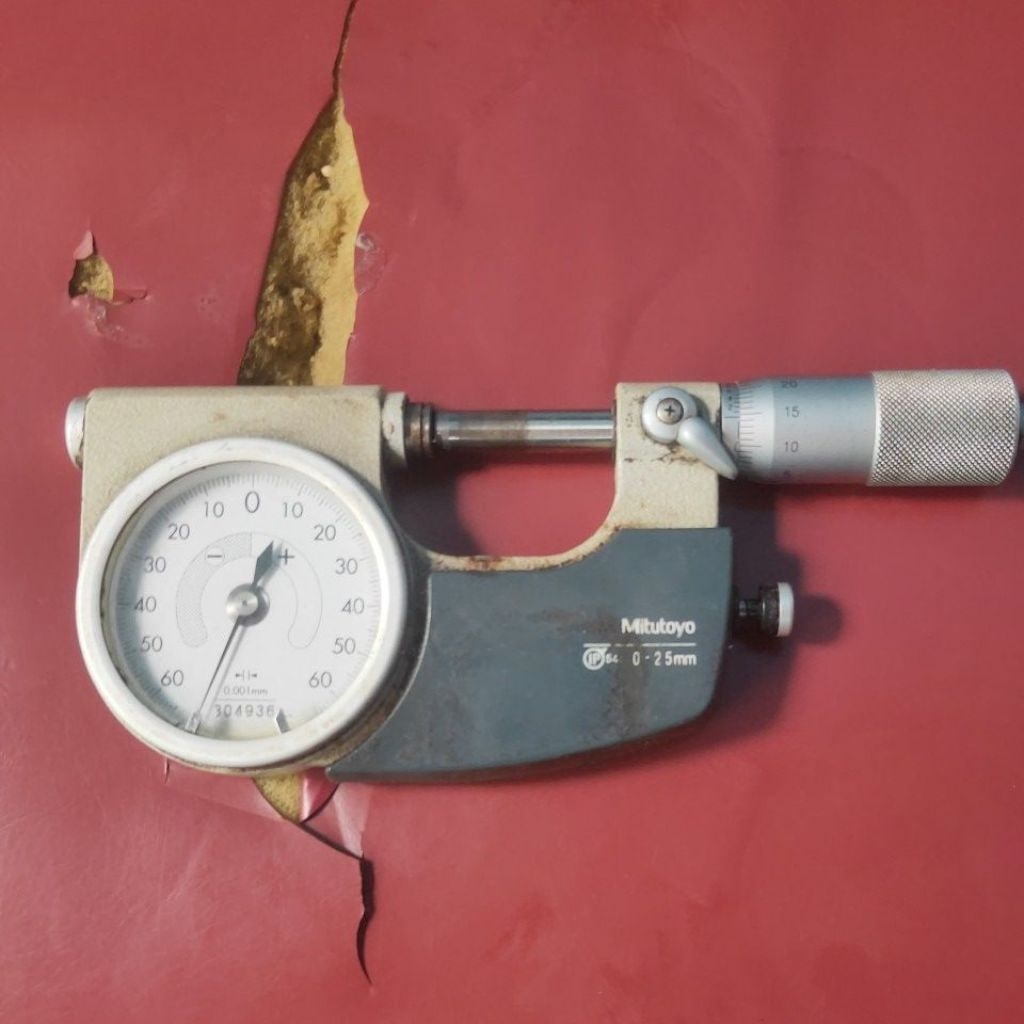 Alat ukur mikrometer mitutoyo