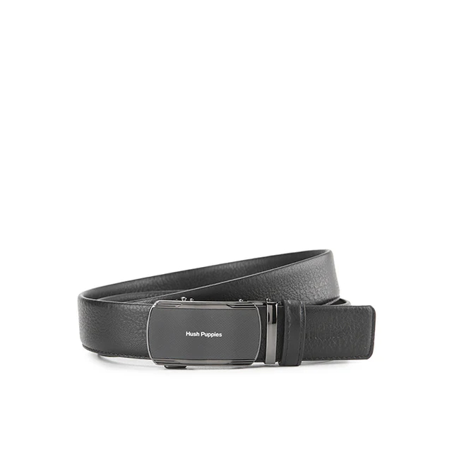 Hush Puppies HPA10111BK Men Belt Cloud Automatic In Black