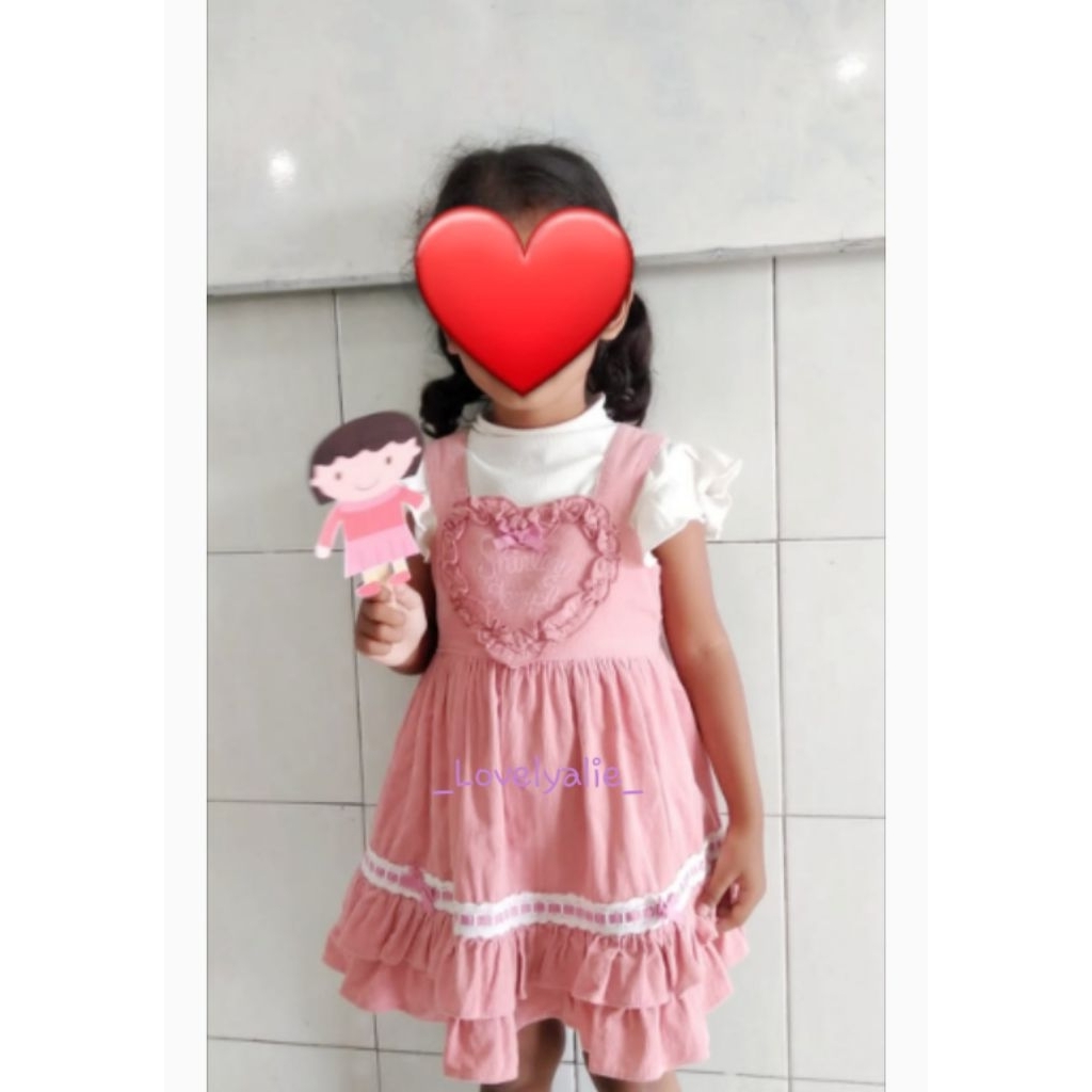 dress anak shirley temple