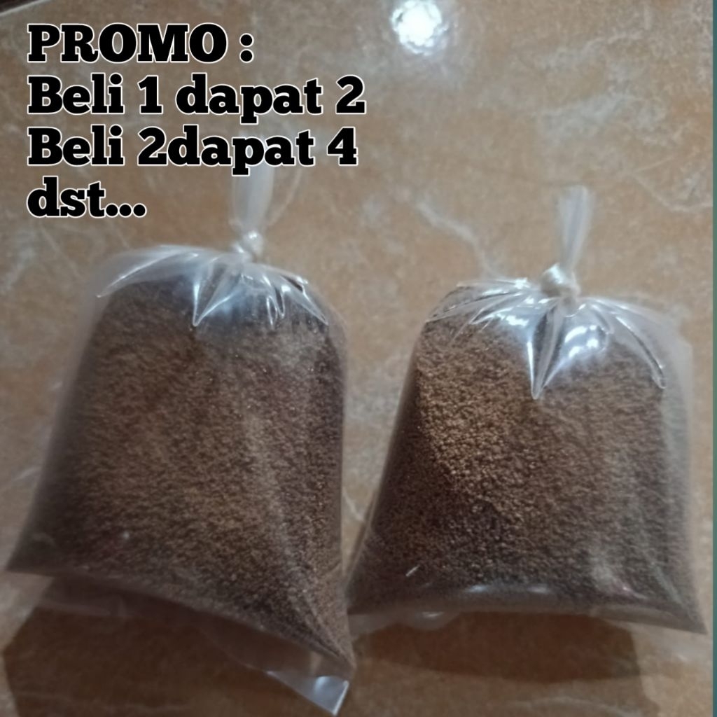 Pakan burayak/larva anakan ikan CUPANG/GUPPY/MOLLY/LELE/GURAME/NILA