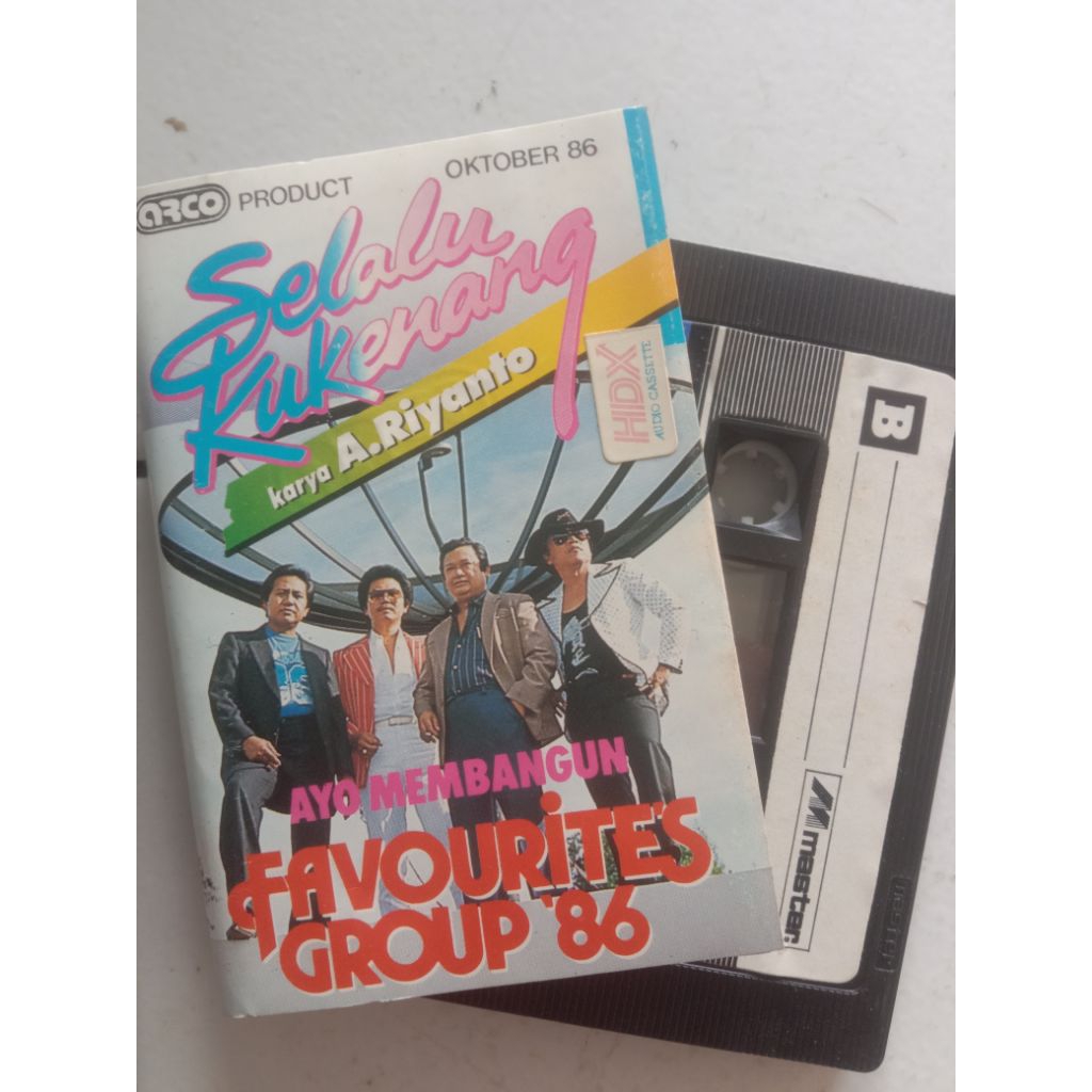 Kaset Pita Favourite Group 86 Mari Membangun