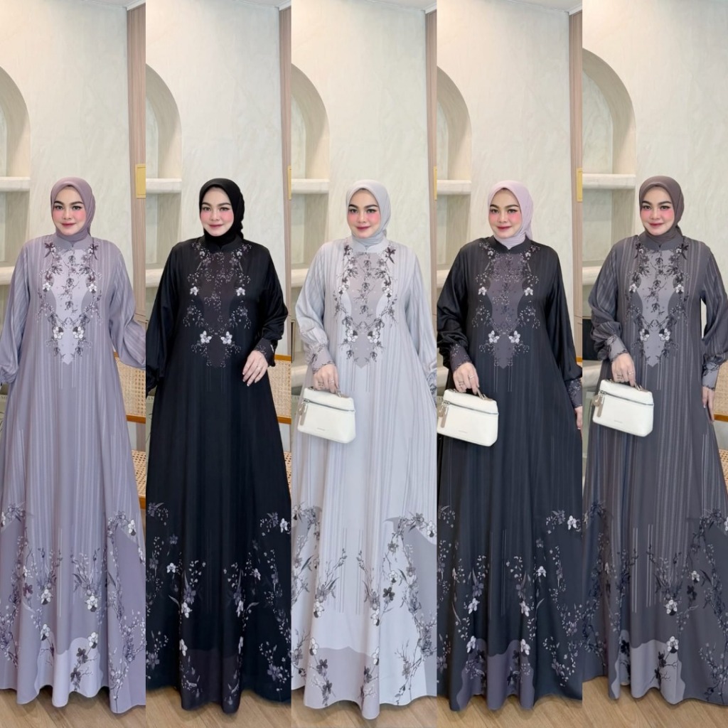 LuxuryFashion READY GAMIS DRESS WANITA ASOFA BY BMI GRUP BEST SELLER