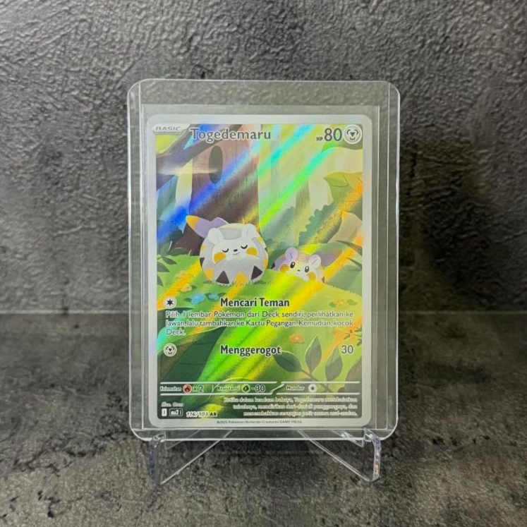Togedemaru AR 116/103 - Pokemon Card Indonesia