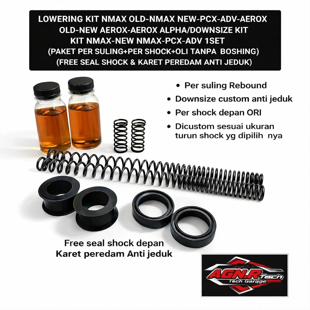 LOWERING KIT NMAX OLD%-NMAX NEW-PCX-ADV-AEROX OLD-NEW AEROX-AEROX ALPHA/DOWNSIZE  KIT NMAX-NEW NMAX-