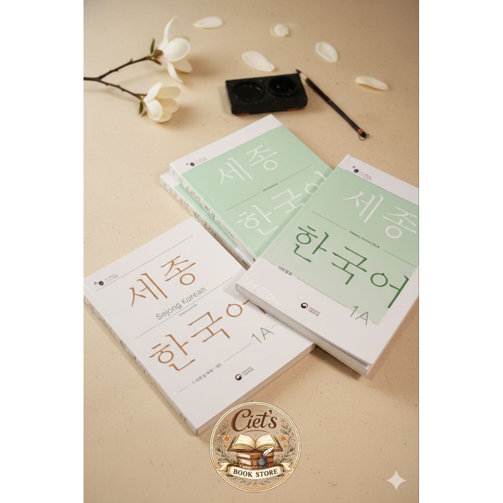 Ciet's Store | BEST SELLER Buku Sejong Korean 1A Lengkap - Seri Terbaru Belajar Bahasa Korea Dasar L