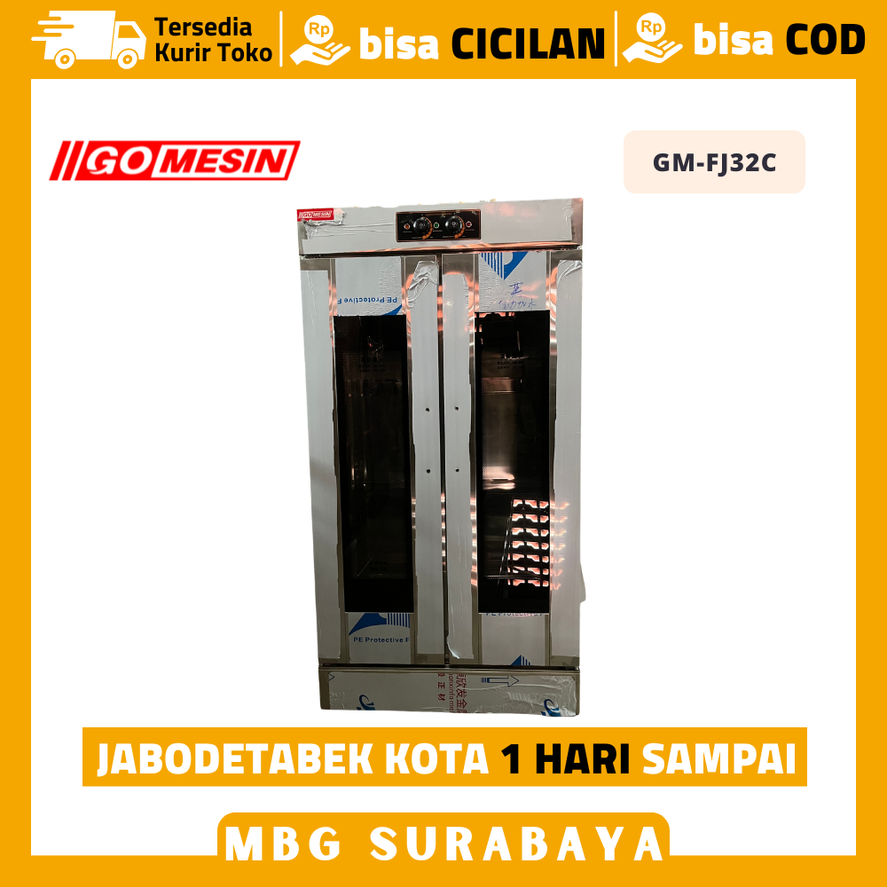 Proofer Listrik Getra Fj 30c Proofer Roti 30 Tray Stainless Garansi Resmi