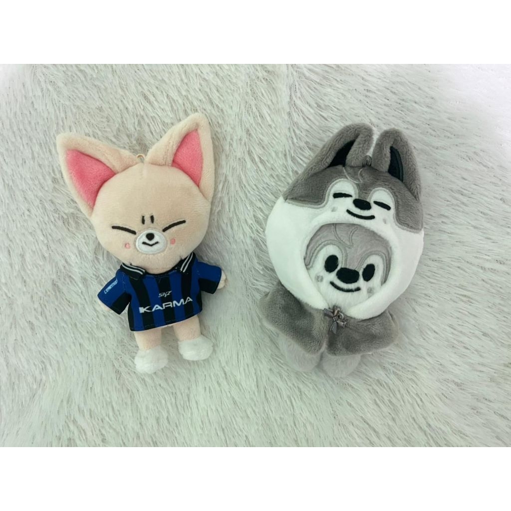 READY STOCK PLUSH SKZOO KARMA SKZOO 10CM WOLFCHAN FOXINY