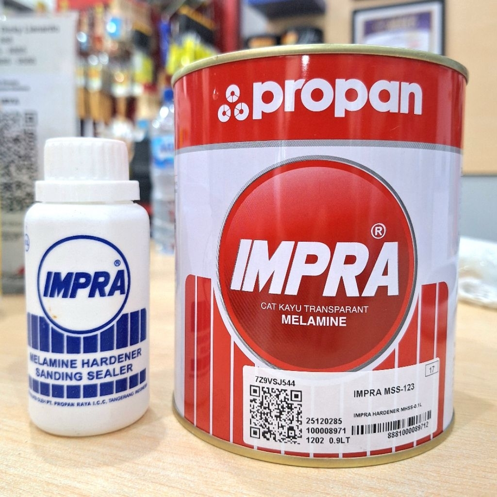 Impra MSS 123 Melamine Sanding Sealer + Hardener 1L/ MSS-123 kayu