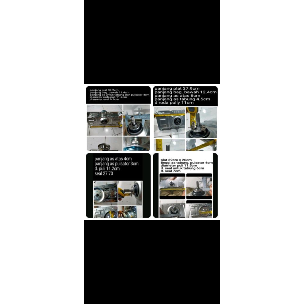 Gearbox gear box girbox mesin cuci Aqua AQW-910DD AQW 910DD 9kg