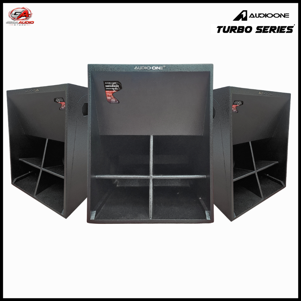 Subwoofer 18 Inch Pasif Turbo 118 Speaker AUDIO ONE Full Bass Sound System Lapangan  | GA