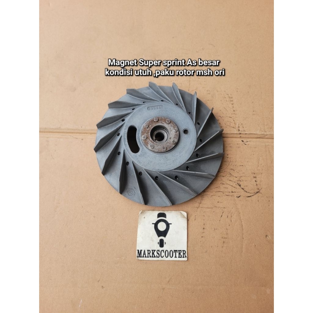 magnet vespa super sprint as besar original second