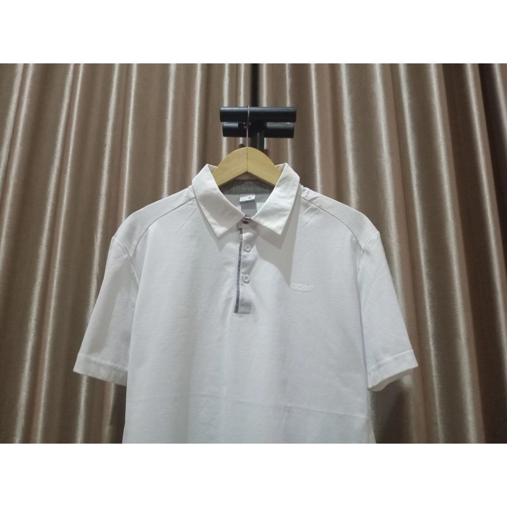 LECAF POLO SHIRT DRY-FIT WHITE