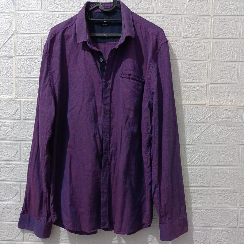 Preloved Kemeja pria ungu