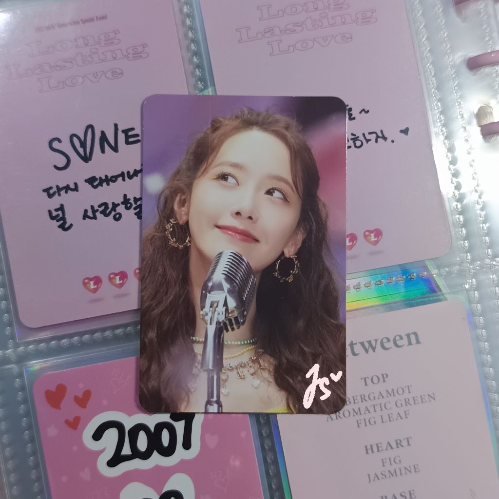 SNSD / Girls' Generation Yoona LLL Fortune Scratch Card Photocard