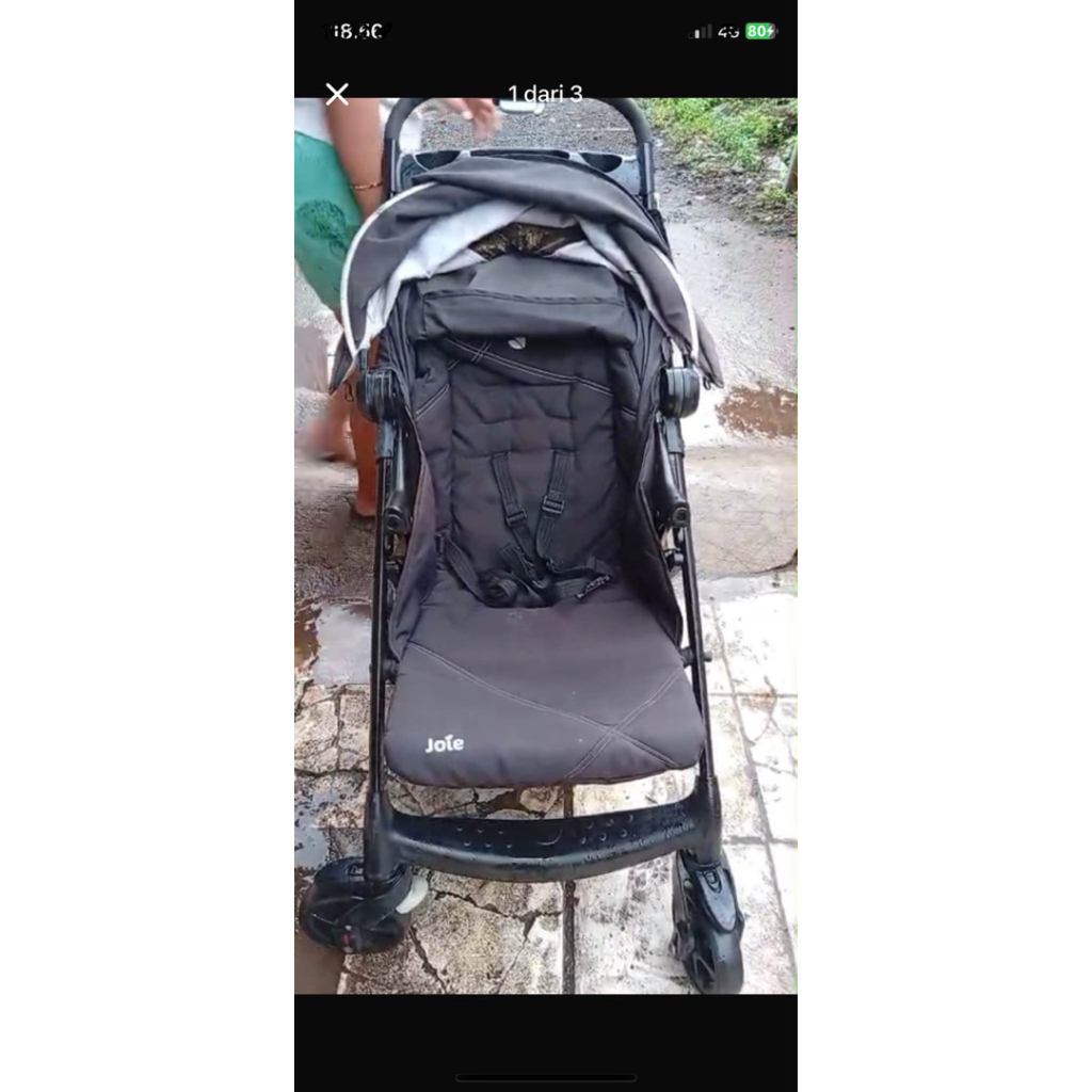 preloved stroller joie type muze lx