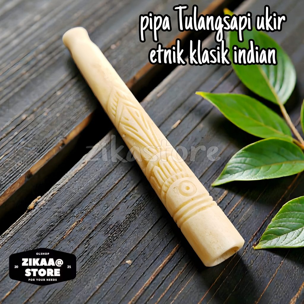 once pipa padud cangklong tulangsapi asli ukir indian unik